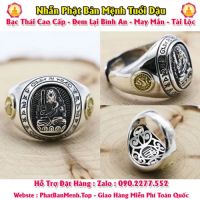 Nhẫn Phật Bản Mệnh Tuổi Tân Dậu ( Phật Hộ Thân Phật Bất Động Minh Vương )